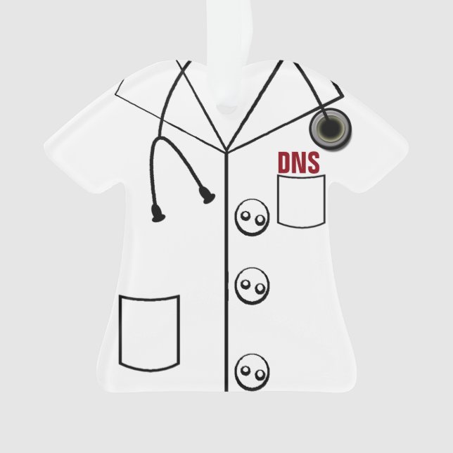NOËL ORNAMENTAL DE LABORATOIRE DNS (PERSONNALISABL (devant)