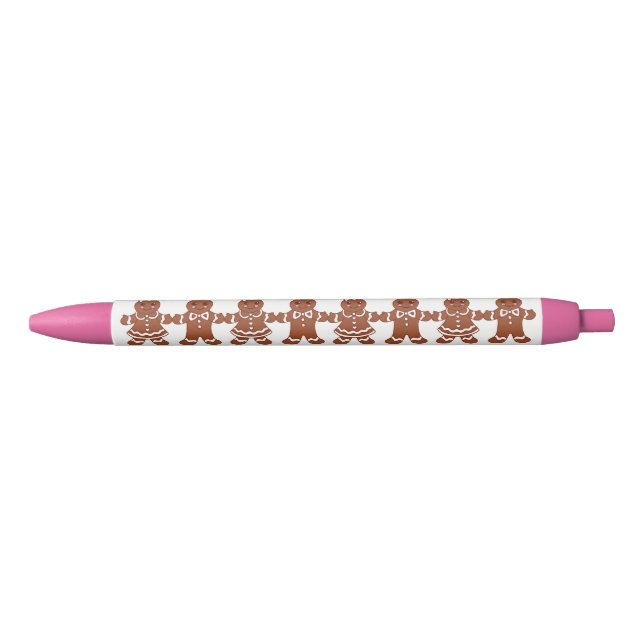 Noël pain d'épice écriture stylo cadeau cadeau (Devant)