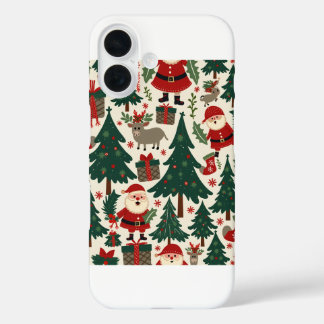 Noël Père Noël iPhone 16 coque
