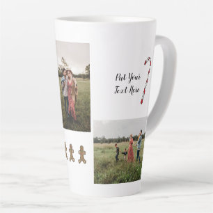 Noël Personnalisé 3 Photo Café Mug