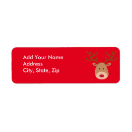 Noël Personnaliser les étiquettes d'adresse de ret