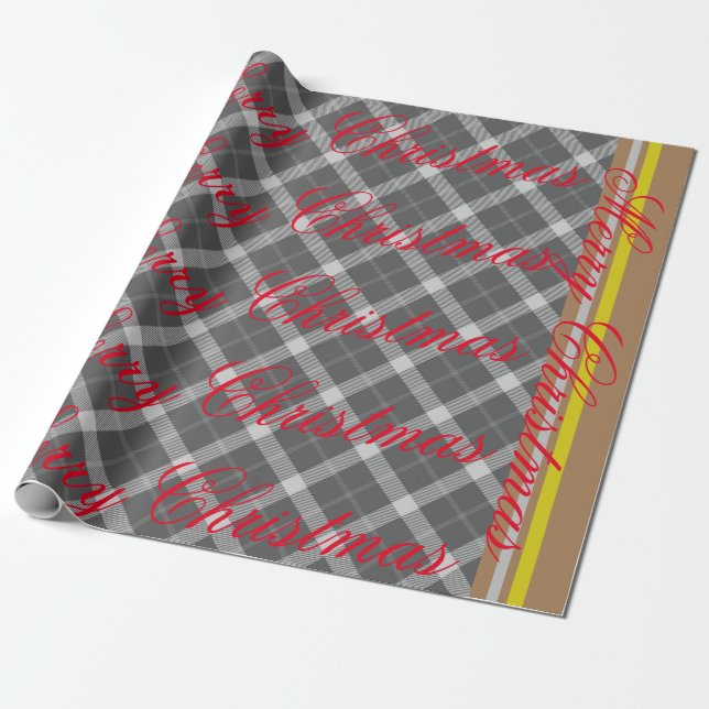 NOËL PLAID emballage cadeau | m3galleryStudio (Déroulé)