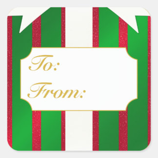 Noël présent au/du Étiquette