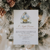 Noël religieux Invitation Eglise Noël