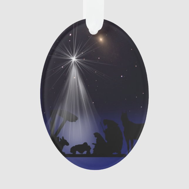 Noël, religieux, nativité, se tient le premier (devant)