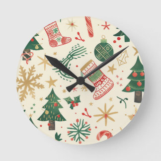 Noël - Remplir votre maison - Horloge murale