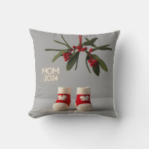 Noël réversible en juillet Coussin : Deux vacances