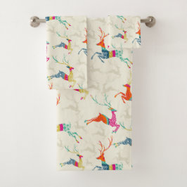 Noël Rinder coloré Joli