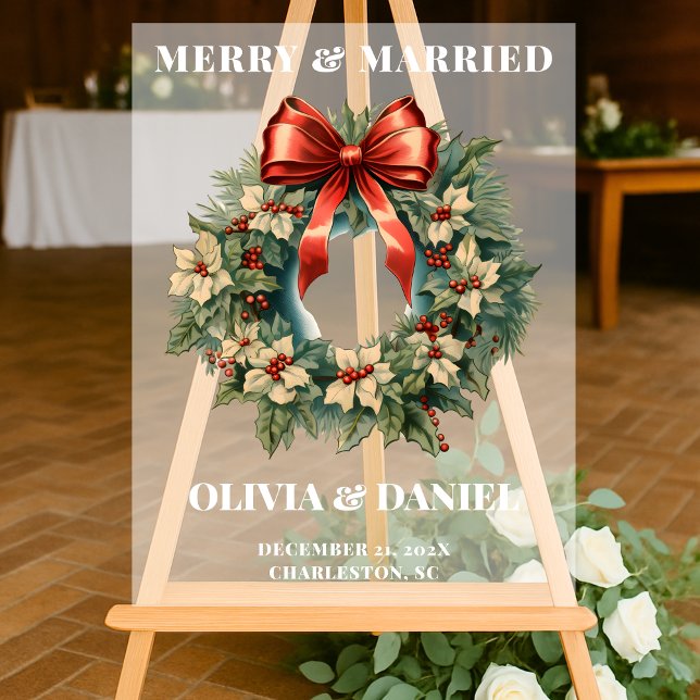 Noël Rouge et Vert Mariage Accueil Froid (Créateur téléchargé)