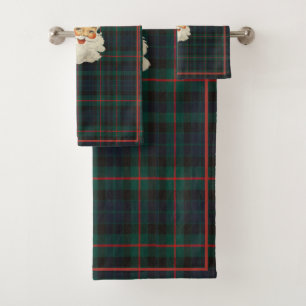Noël Rouge Vert Tartan Plaid Santa Claus
