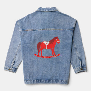 Noël scandinave Cheval Rocking