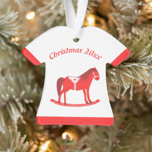 Noël scandinave Cheval Rocse Custom
