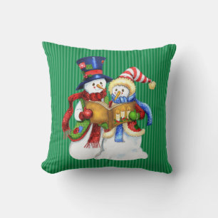 Noël Snowman Coussin