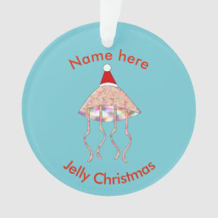 Noël Soirée Jellyfish Acrylique Ornement