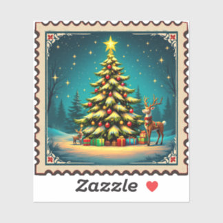 Noel-Stempel Aufkleber