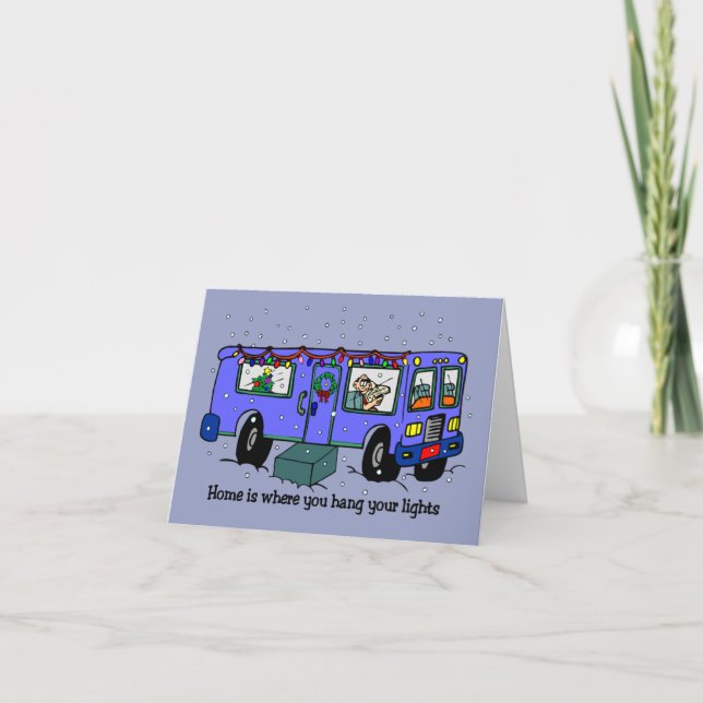 Noël sur la carte routière (Devant)
