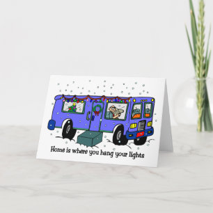 Noël sur les cartes routières