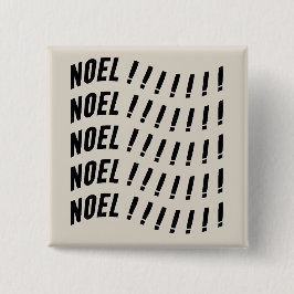 Noel Typography Button