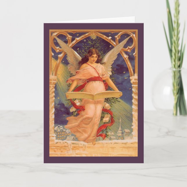 Noël Vintage, Cartes faciles à Customiser (Devant)