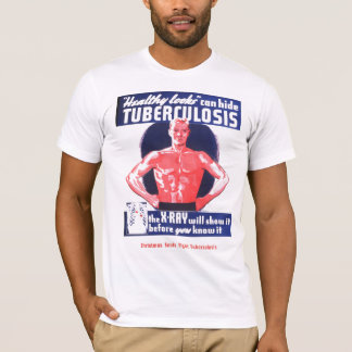 Noël vintage scelle le T-shirt de tuberculose