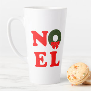 NOEL Wreath Latte Mug