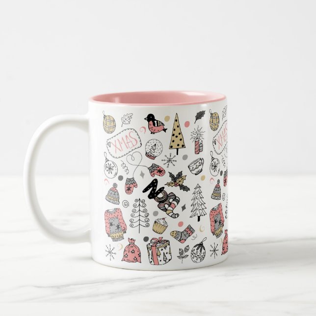 Noel Xmas Nouveauté Café Mug (Gauche)