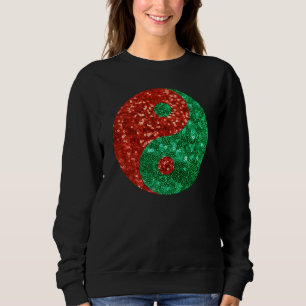 noël yin yang femmes sweatshirts