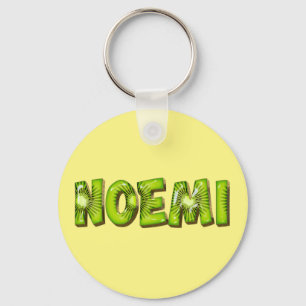 Noemi Name Kiwi Design Schlüsselanhänger