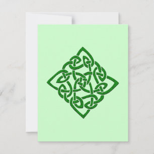 Noeud celtique - Invitations de diamants