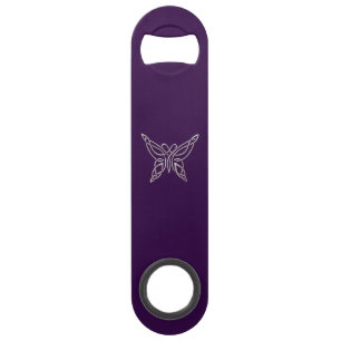 Noeuds de bordage de papillon celtique pourpre