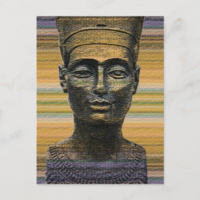 Nofretete Postkarte (Vorderseite)