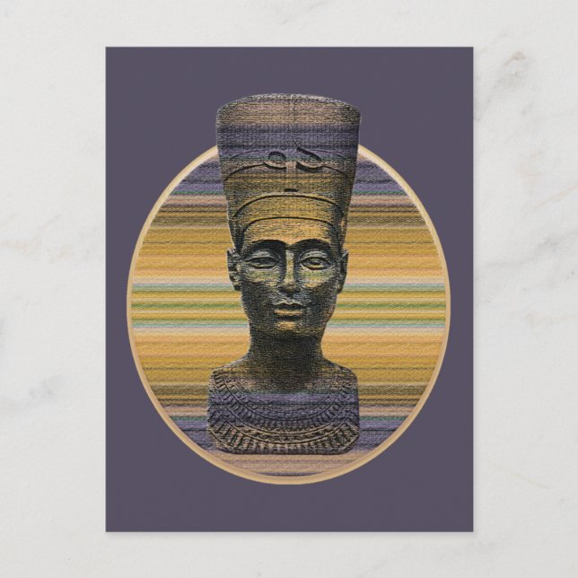 Nofretete Postkarte (Vorderseite)