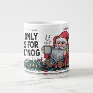 "Nog Only Weihnachtsmann" Jumbo-Tasse