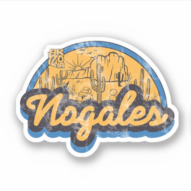 Nogales, Arizona Aufkleber (Vorderseite)