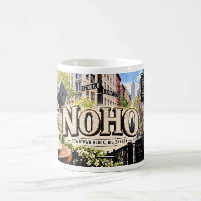 NOHO MANHATTAN NYC KAFFEE KAFFEETASSE (Mittel)