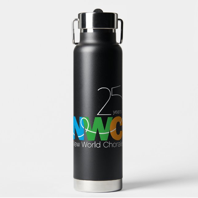 Noir 25e anniversaire NWC bouteille d'eau avec pai (Salle de sport)
