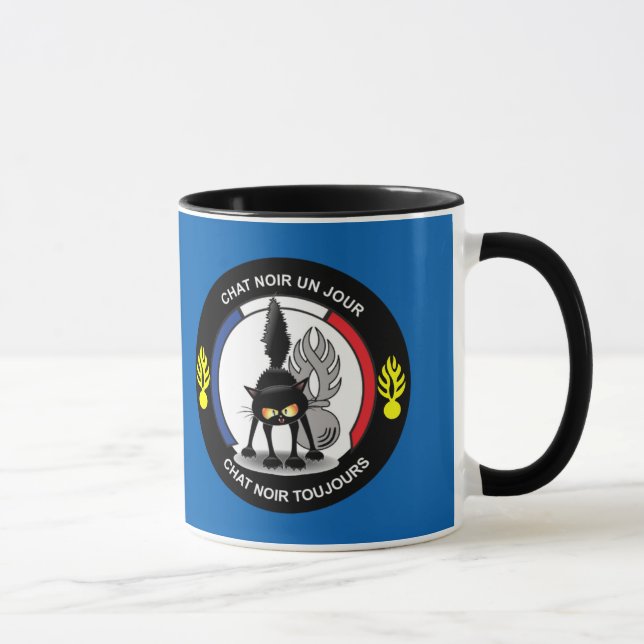 Noir 325 ml Tasse assortie pour le pire (Droite)