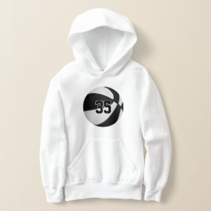 noir blanc de l'équipe couleurs jersey numéro de b