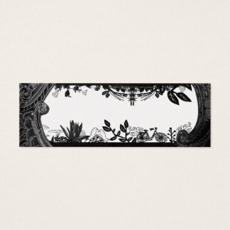 Noir + Blanc Éclectique - Carte mince