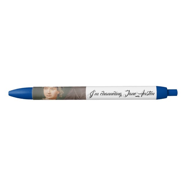 Noir Canalisation du stylo Jane Austen (Devant)