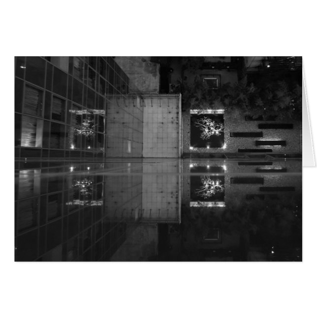 Noir City Reflections, Karte (Vorderseite (Horizontal))