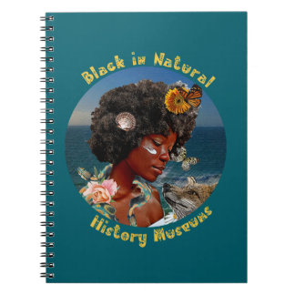 Noir dans l'histoire naturelle Musées Carnet spiri