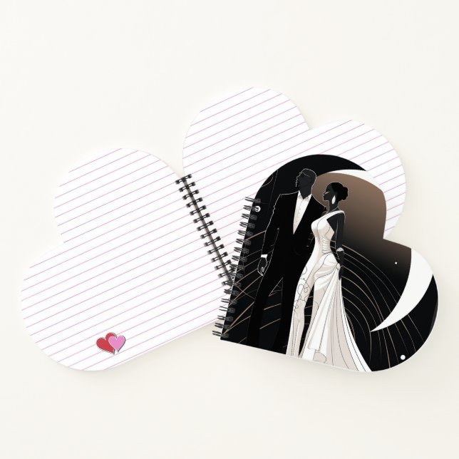 NOIR ELEGANCE #1 NOTIZBUCH (Innenseite)