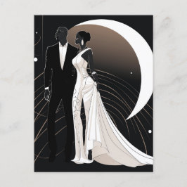 NOIR ELEGANCE #1 POSTCARD POSTKARTE