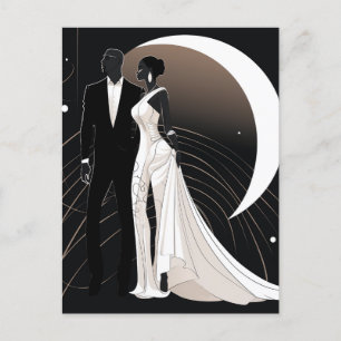 NOIR ELEGANCE #1 POSTCARD POSTKARTE