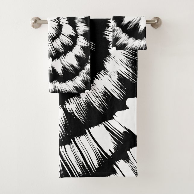 Noir et blanc brossé  (En situation)