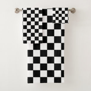 Noir et blanc Checkered
