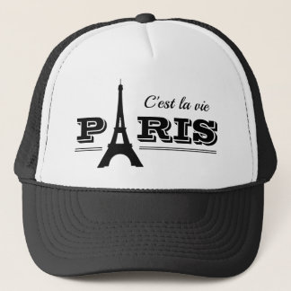 Noir et blanc classique - Paris - casquette