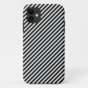 Noir et blanc Striped iPhone 5 Coque