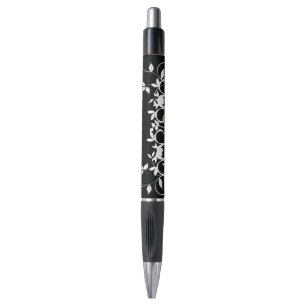 Noir et blanc - Stylos de mariage personnalisés